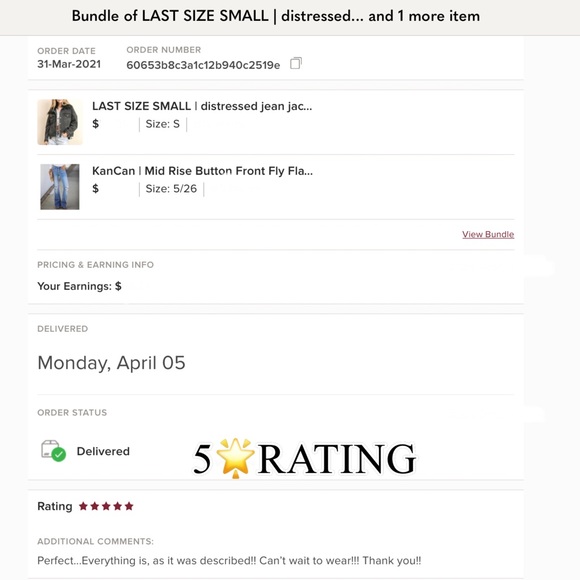 LAST SIZE SMALL | distressed jean jacket - Picture 4 of 8